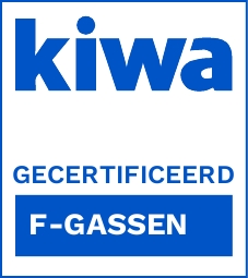 Kiwa F-gassen gecertificeerd